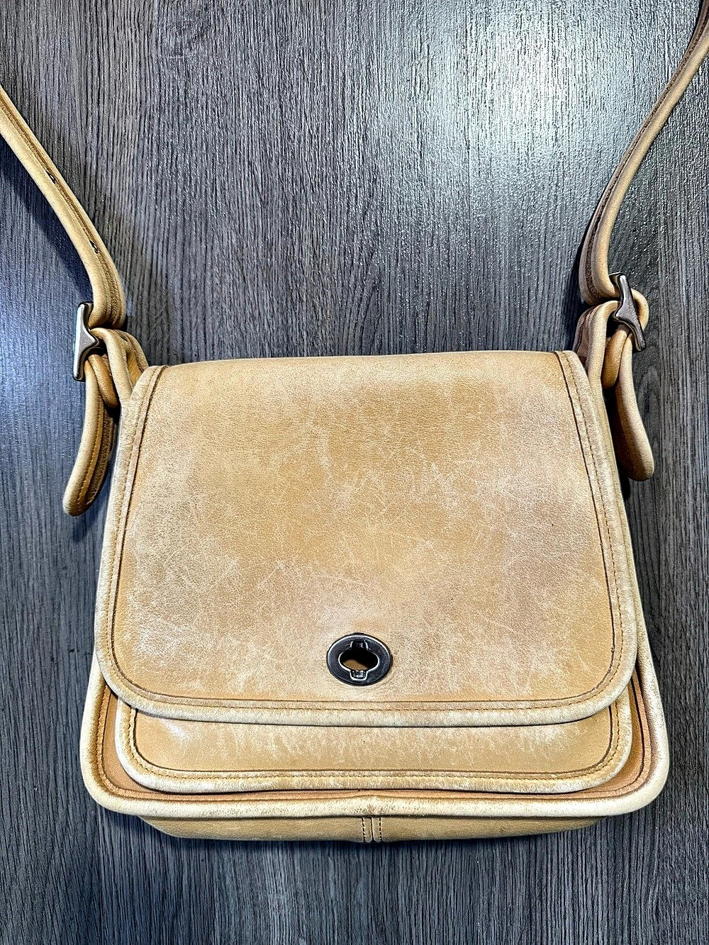 Coach Rambler Legacy Bag (style 9061) in Camel